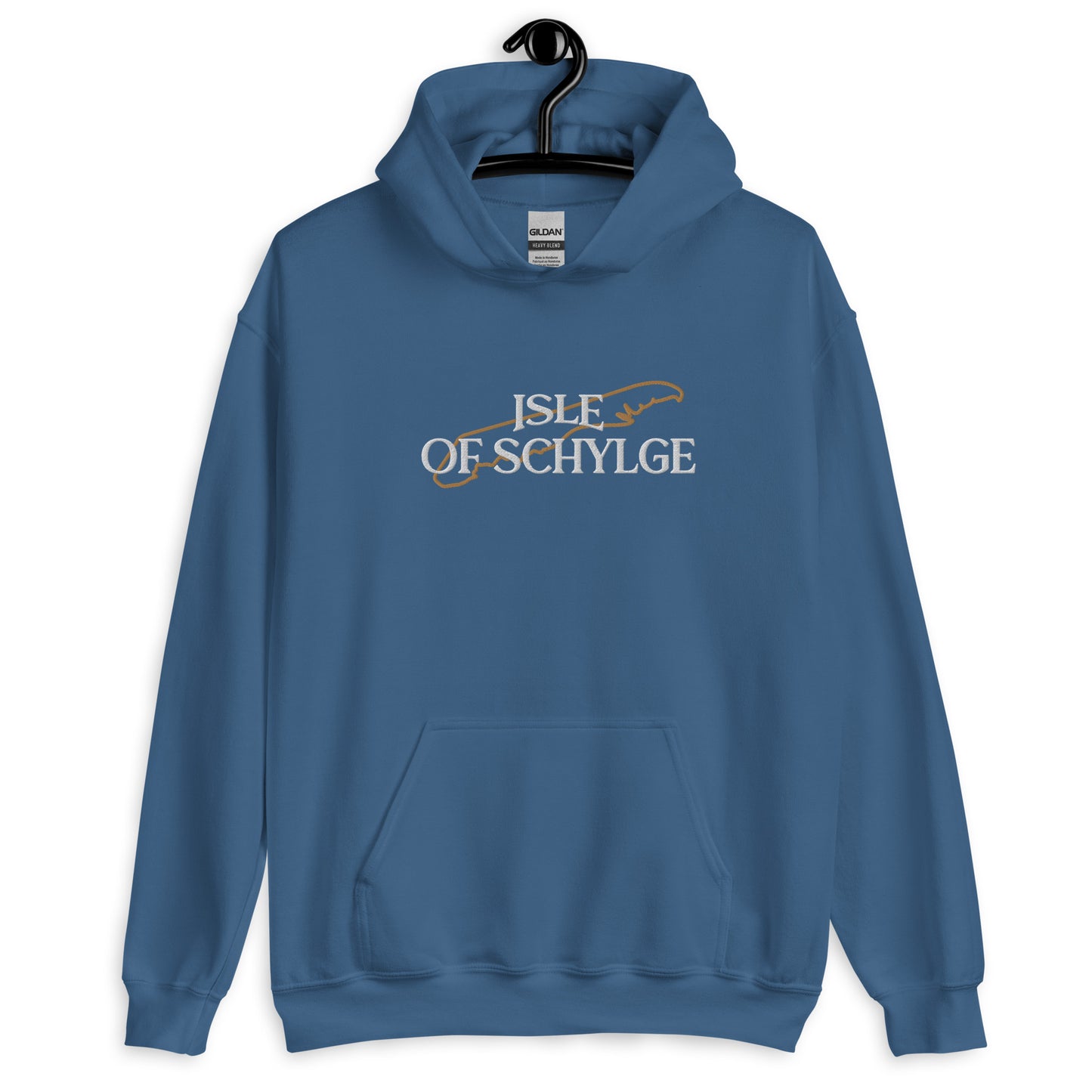 Isle of Schylge Hoodie geborduurd logo